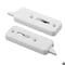 Prime-Line 2-9/16 in., White Plastic, Spring-Loaded Tilt Latch (1 Pair) F 2737 - alternate 1